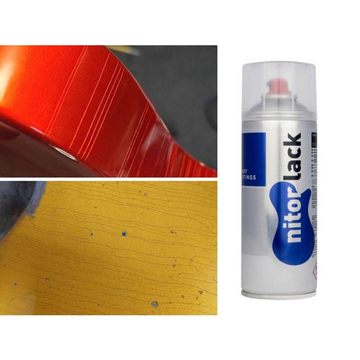 NitorLACK nitrocellulose paint Golden Age clear - 400ml aerosol