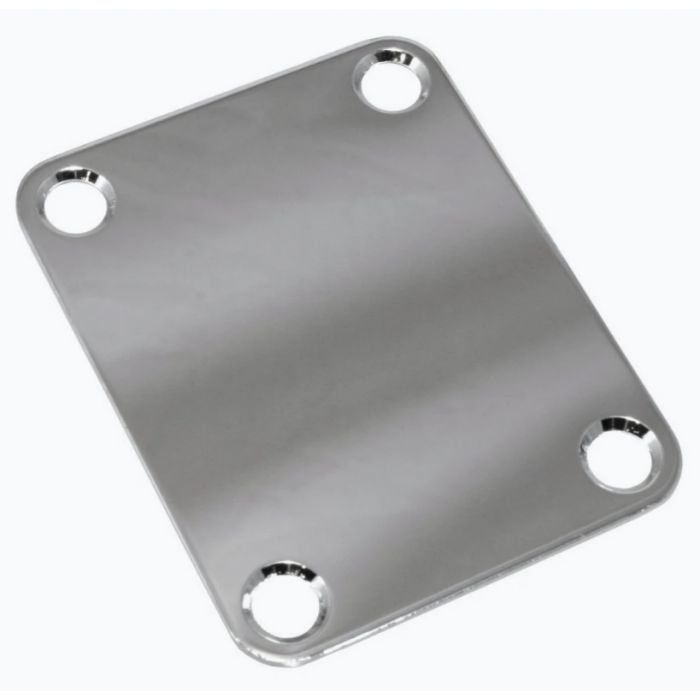 Allparts AP 0600-010 4-Loch Neck plate chrome
