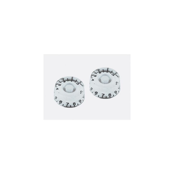Allparts PK 0130-025 LP Knob(2) speed White