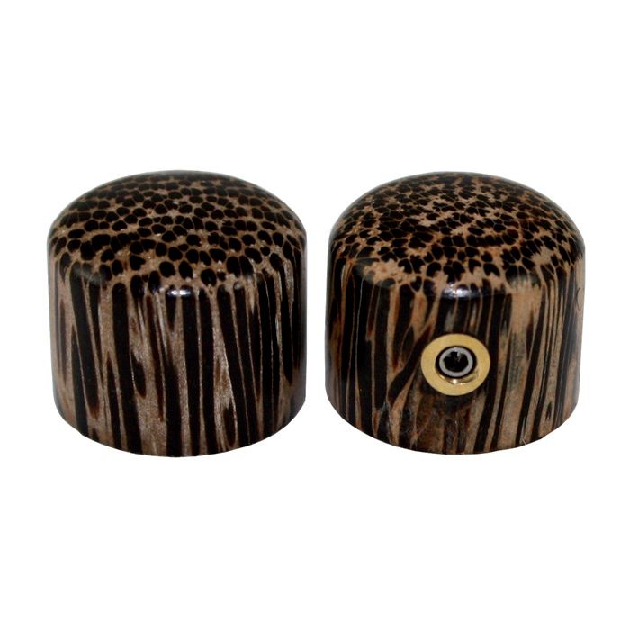 Allparts PK 3196-000 Tigerwood Knob(2)