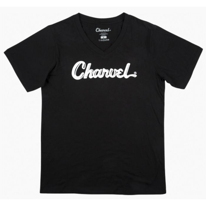 CharvelĀ® Ladies Tee Toothpaste Logo bk L