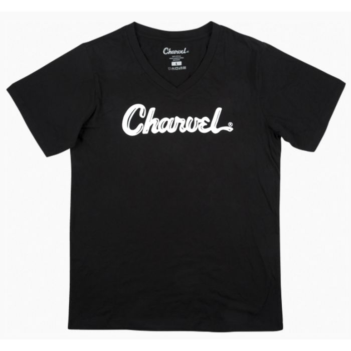Charvel® Ladies Tee Toothpaste Logo bk XL
