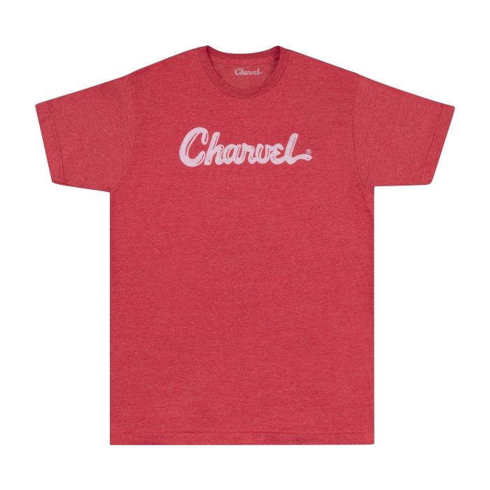 Charvel® Toothpaste Logo Tee htr red XL