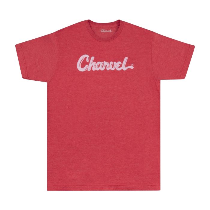 CharvelĀ® Toothpaste Logo Tee htr red XXL