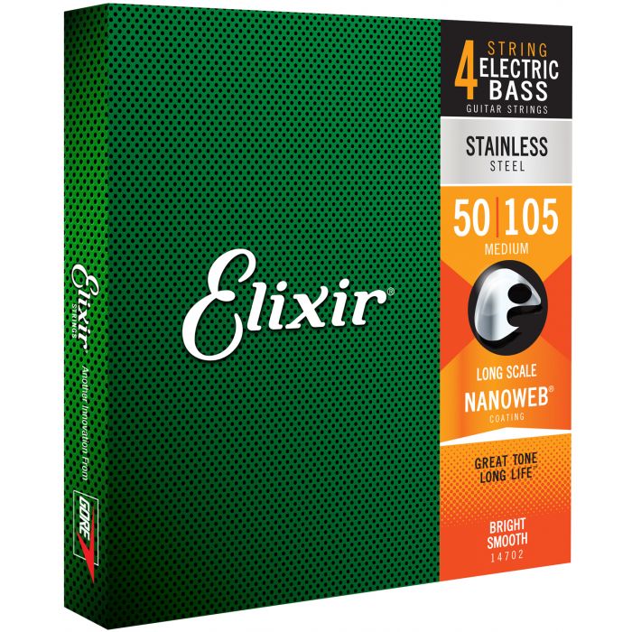 Elixir 14702 St.Steel Bass M050/105