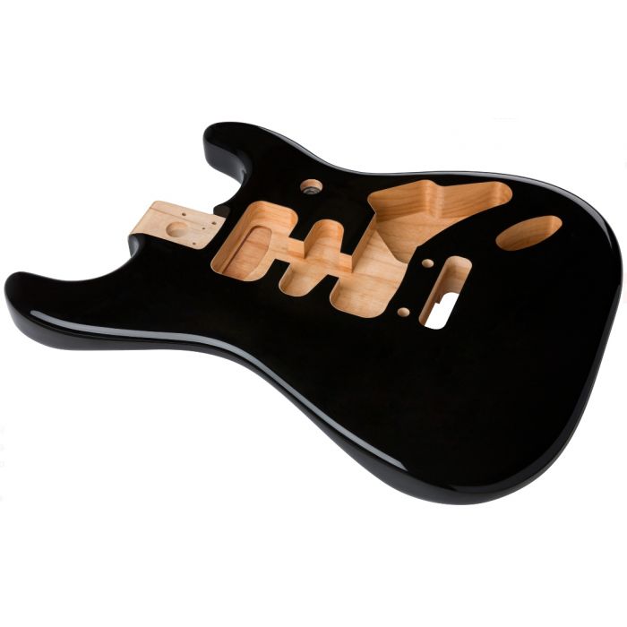 Fender S-Body Deluxe Alder black 