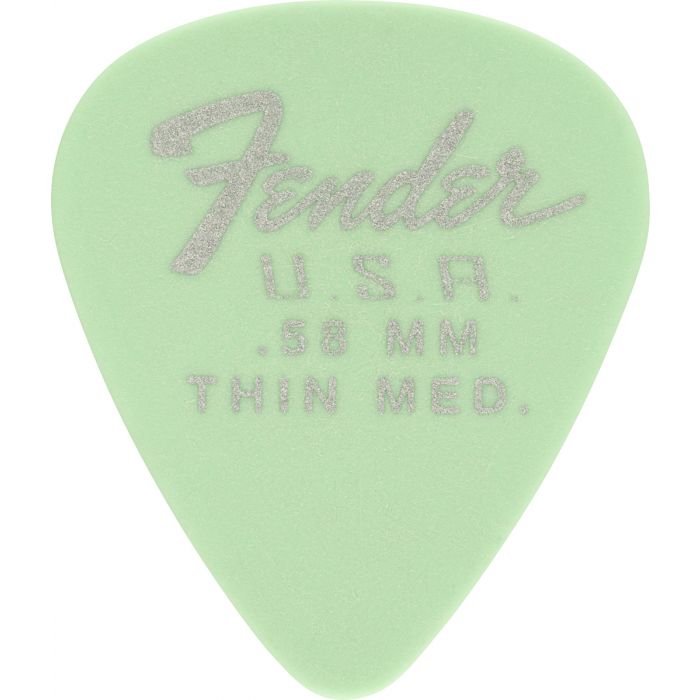 FenderĀ® 351 Dura-Tone Picks 058 green 12