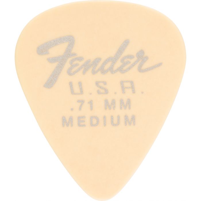FenderĀ® 351 Dura-Tone Picks 071 white 12