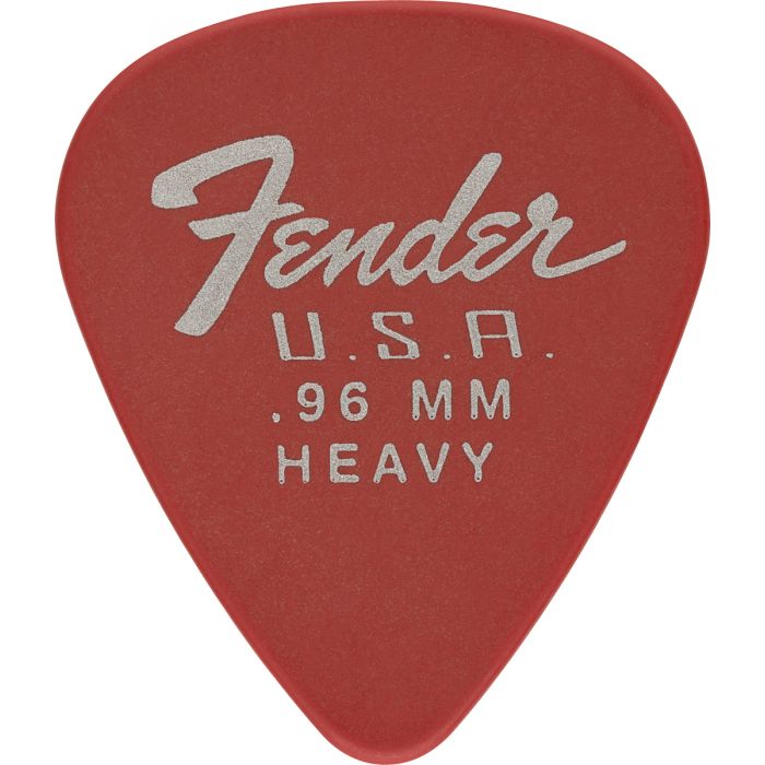 FenderĀ® 351 Dura-Tone Picks 096 red 12