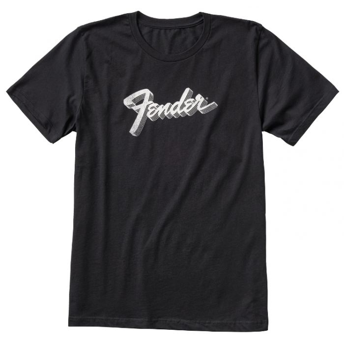 FenderĀ® 3D Logo T-Shirt Black S