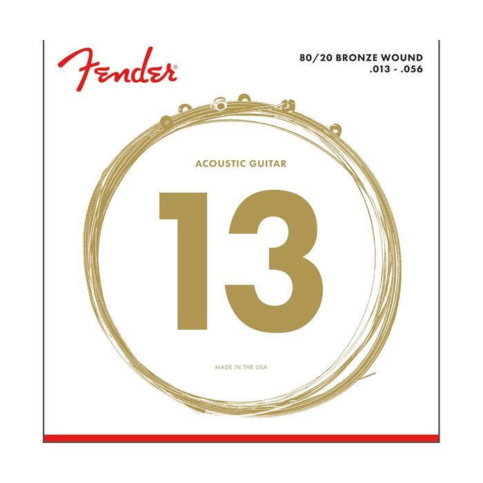 Fender® 70M Ac. Guitar Strings 013/056