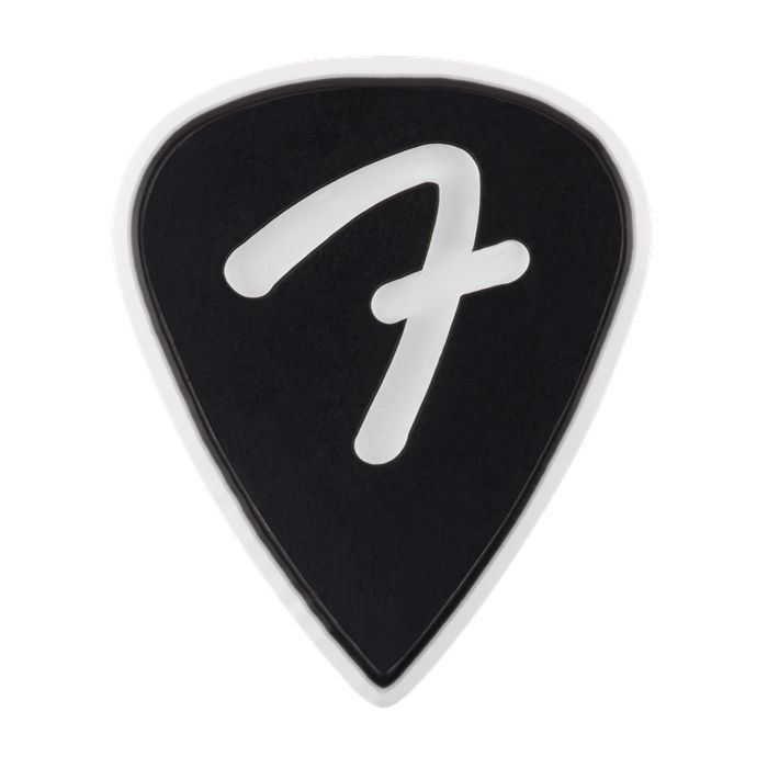 Fender® F-Grip 351 Picks black (3)