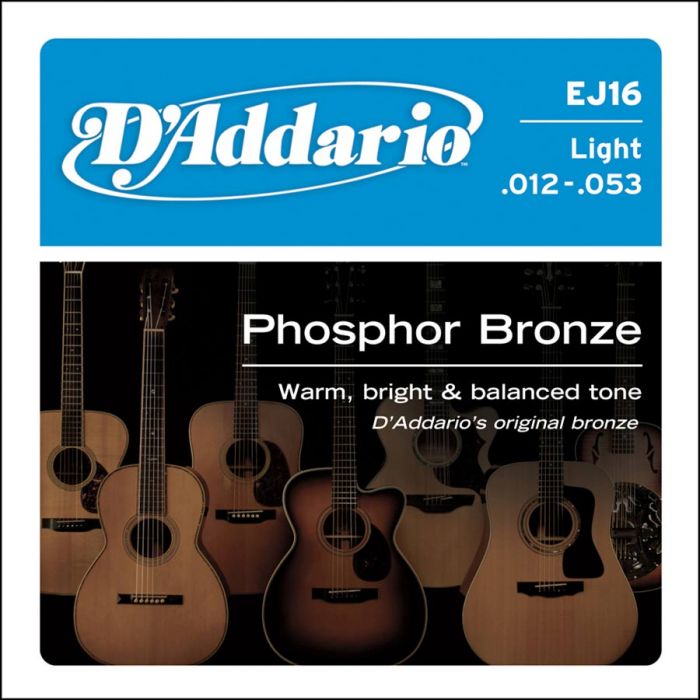 D'Addario Phosphor Bronze snarenset akoestisch