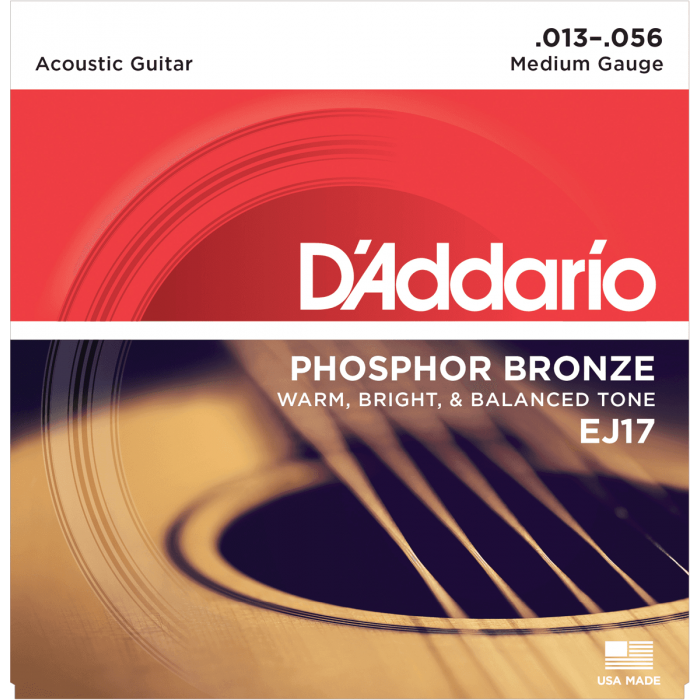 D'Addario Phosphor Bronze snarenset akoestisch