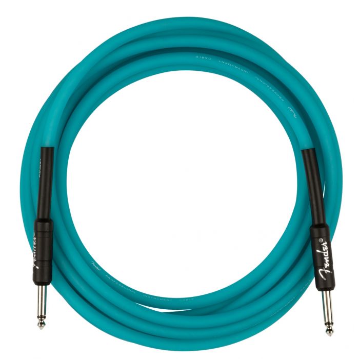 Fender® Glow in the dark Kabel blue 5