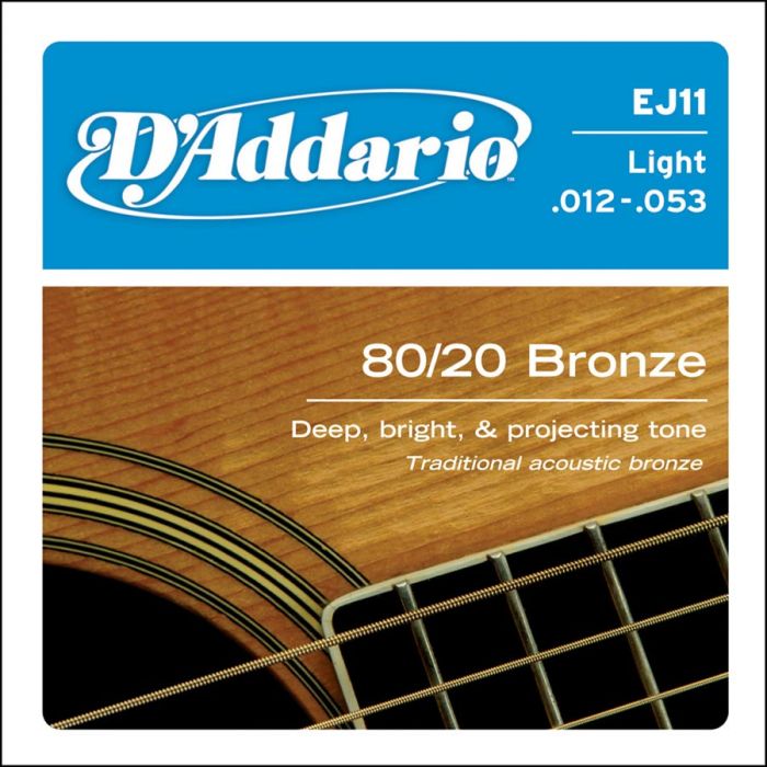 D'Addario Phosphor Bronze snarenset akoestisch