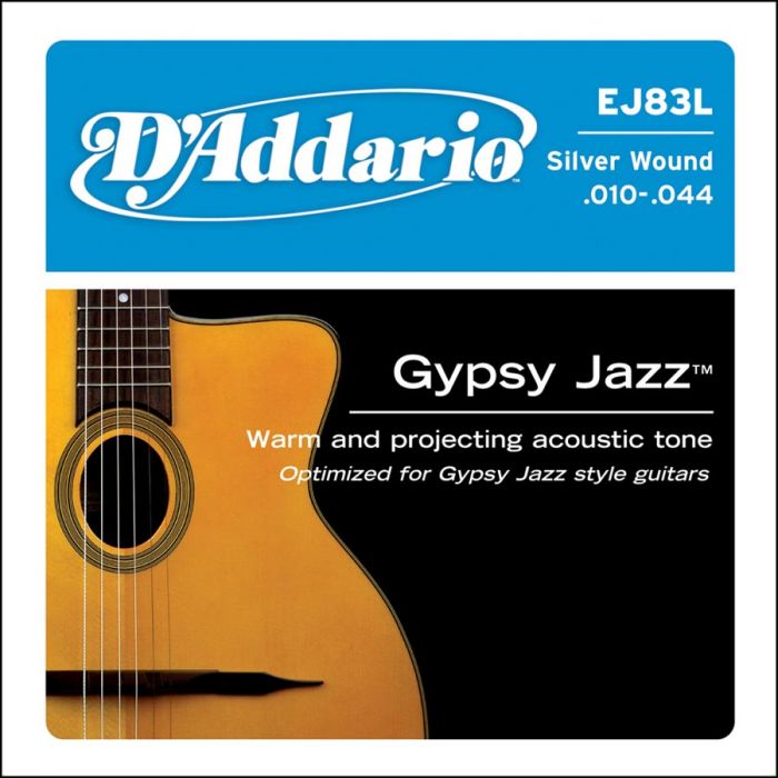 D'Addario Gypsy Jazz snarenset akoestisch
