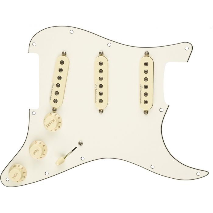 Fender® Prewired PG Strat® Hot NL white 