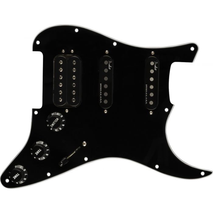 Fender® Prewired PG Strat® Shaw/G4 black