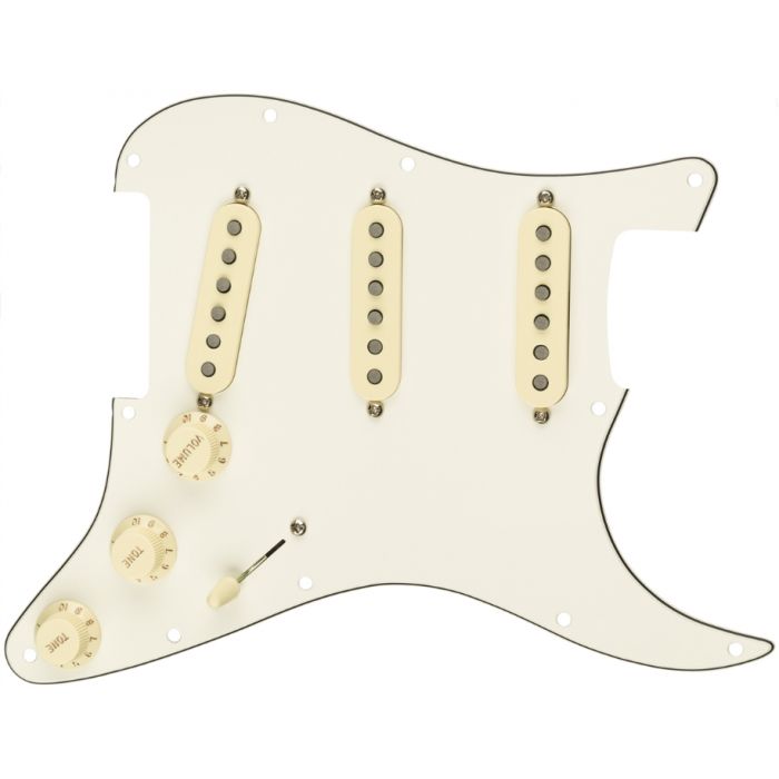 Fender® Prewired PG Strat® TexMex white 