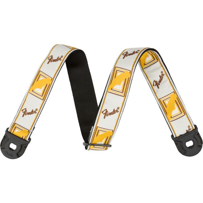 Fender® QuickGrip Lock End Strap wh/y/br