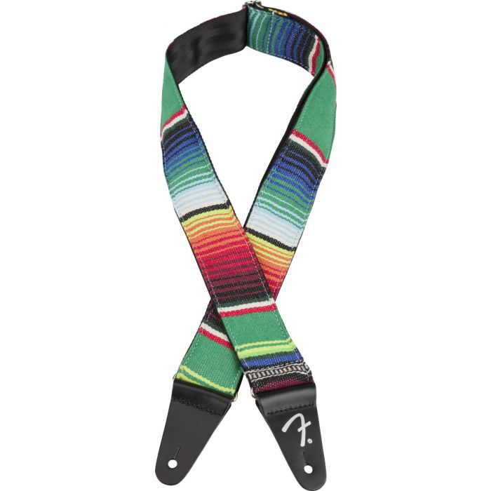 Fender® Serape Strap green multi 2"