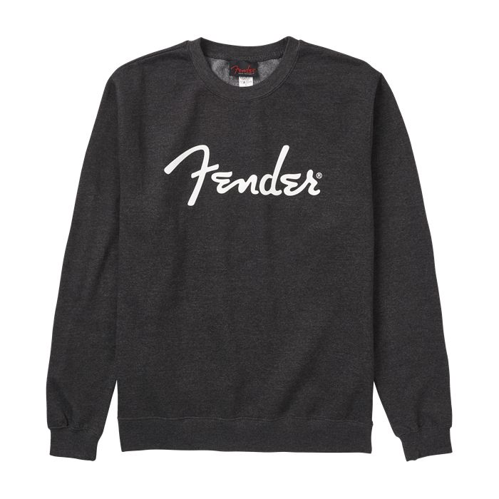Fender® Spagh. Logo Pullover charcoal S 