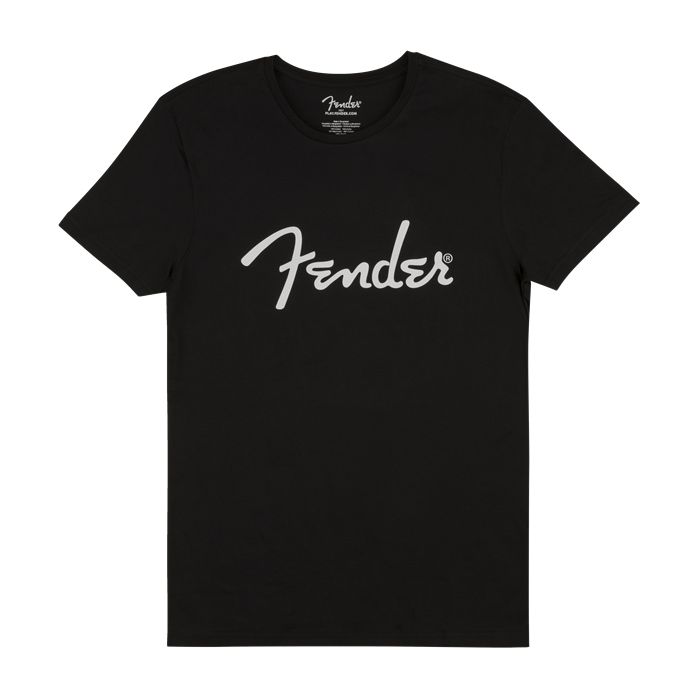 Fender® Spaghetti Logo Men´s Tee bk XL 