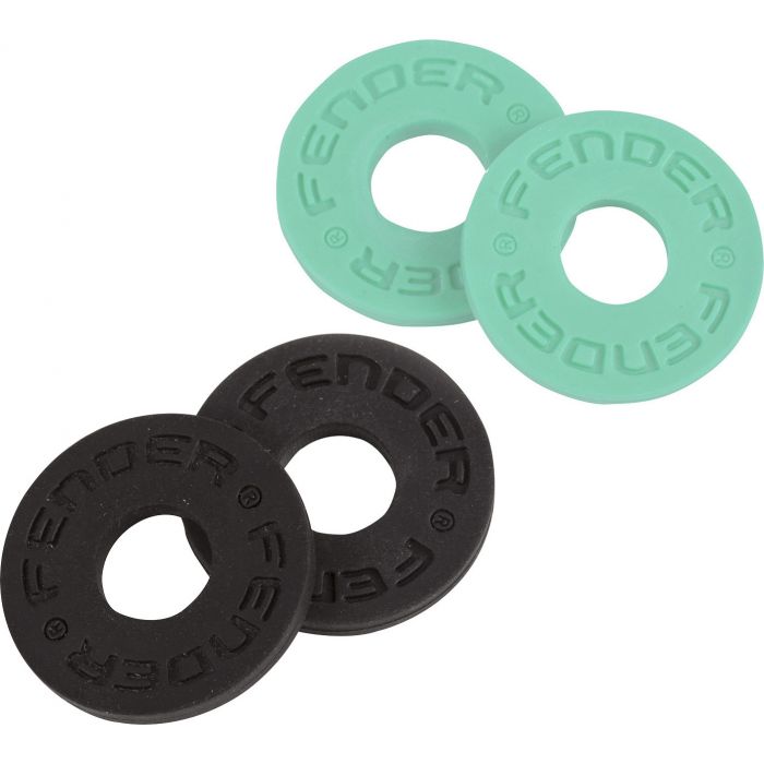 Fender® StrAllparts Blocks Pack 2xbk 2xseafoam