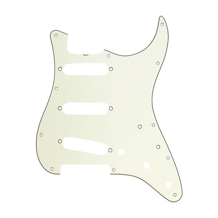 Fender® Strat® Pickguard 11-h 3ply mintg