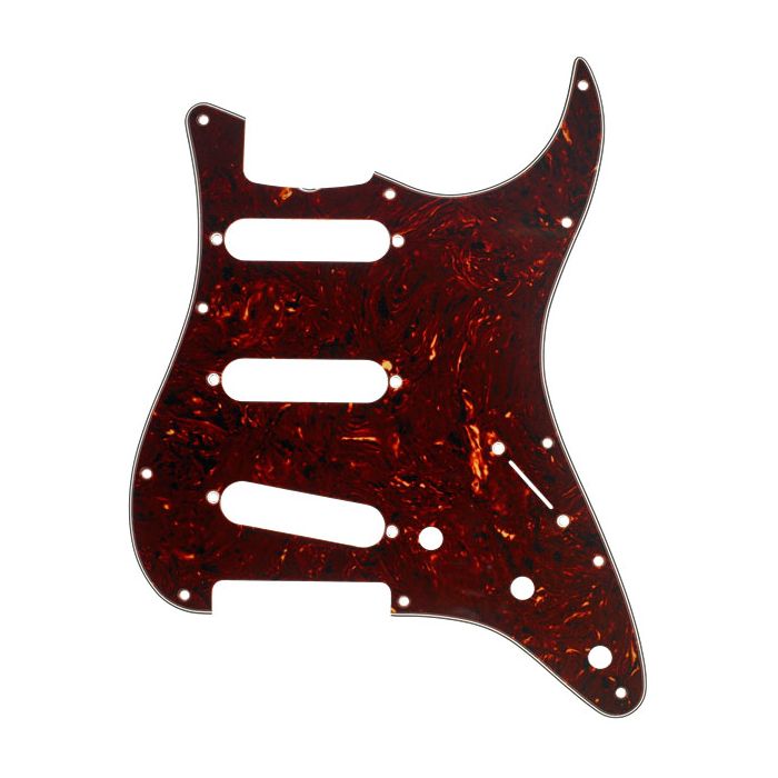 Fender® Strat® Pickguard 11-h 4ply tort.
