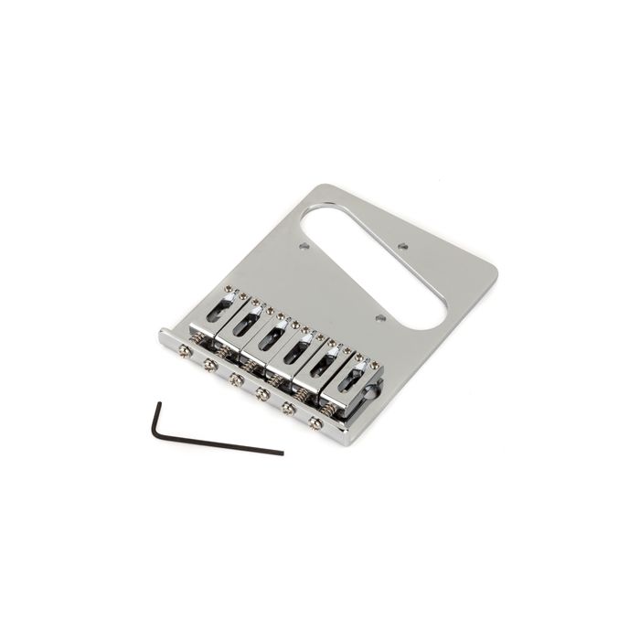 Fender® Tele® Bridge Assembly chrome 