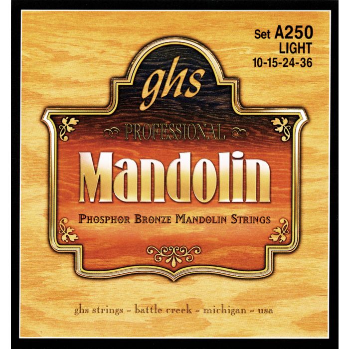 GHS Mandolin Ph. Bronze 010/036