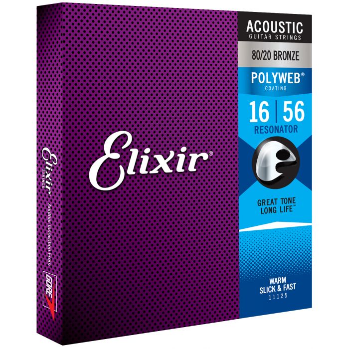 Elixir 11125 Resonator  Poly     016/056