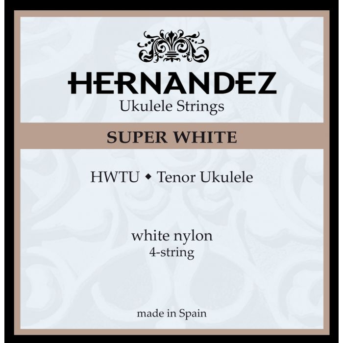 Hernandez Ukulele White Tenor Set