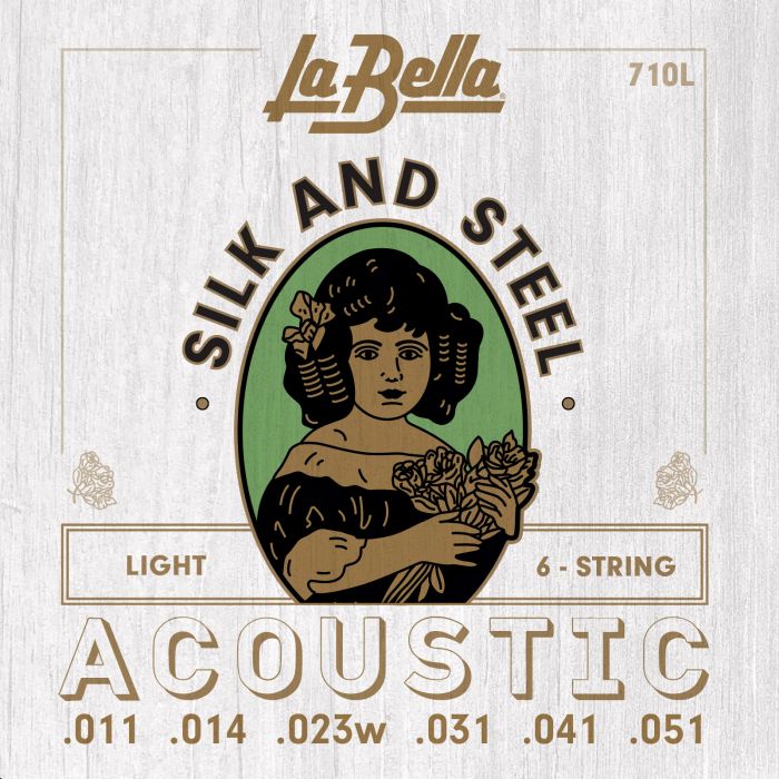 La Bella 710 Silk & Steel Acoustic 