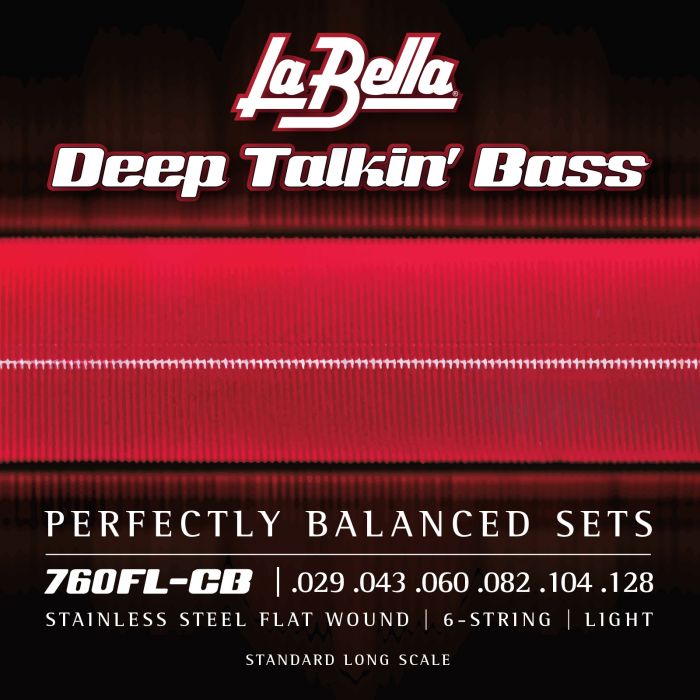 La Bella 760FLCB6 Flatwound 029/128