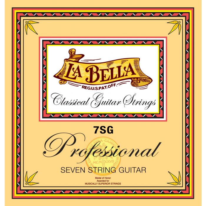 La Bella 7SG Classical 7-String Guitar 