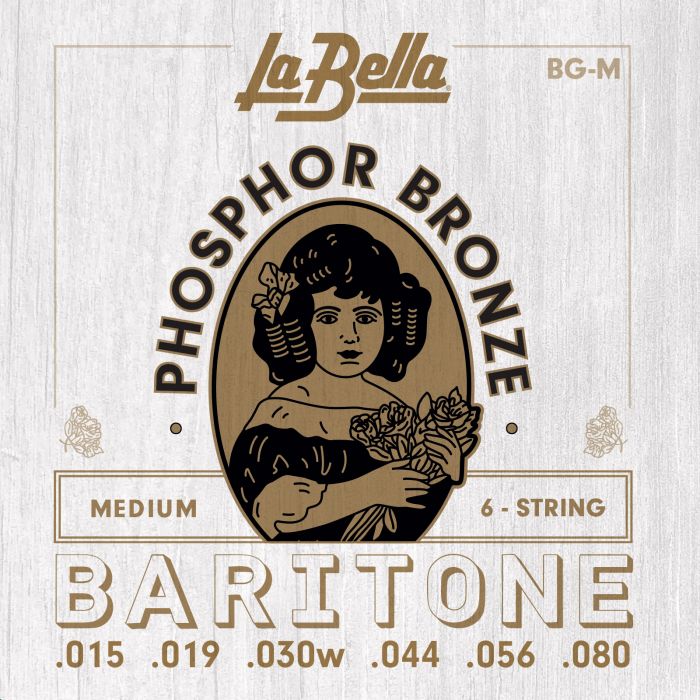 La Bella Baritone Ph.-Bronze BGM 015/080