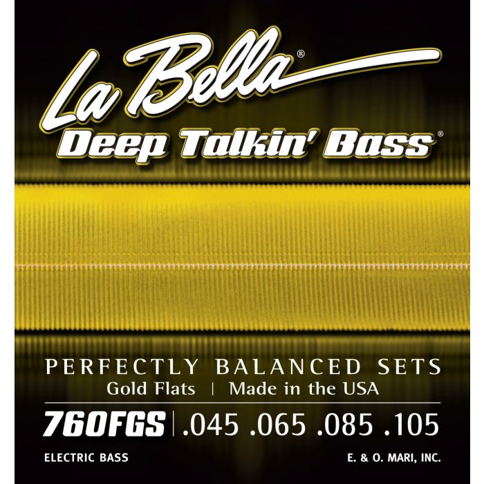La Bella Bass Gold Flats 045/105