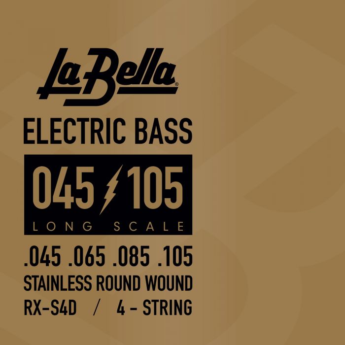 La Bella Bass RX-S4D St. Steel 045/105