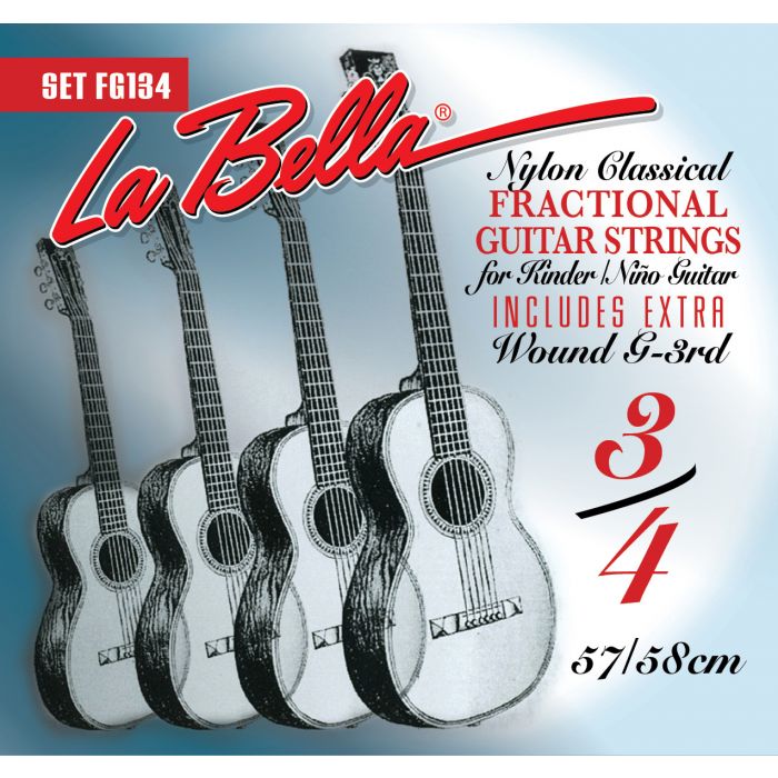La Bella FG 134 3/4 Guitar