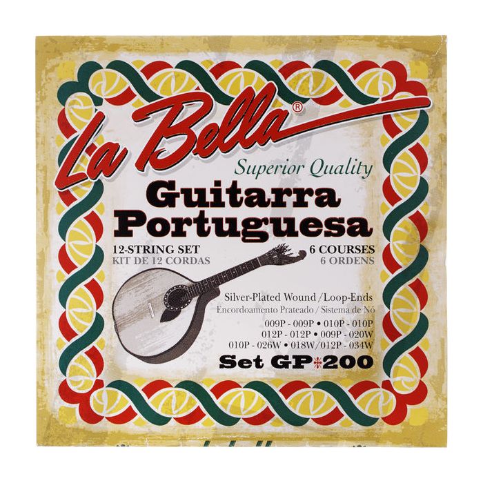 La Bella GP200 Guitarra Portuguesa 