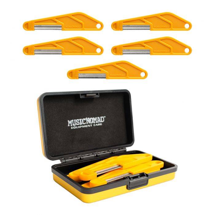 Nomad MN673 Bass Guitar Nut File Set 