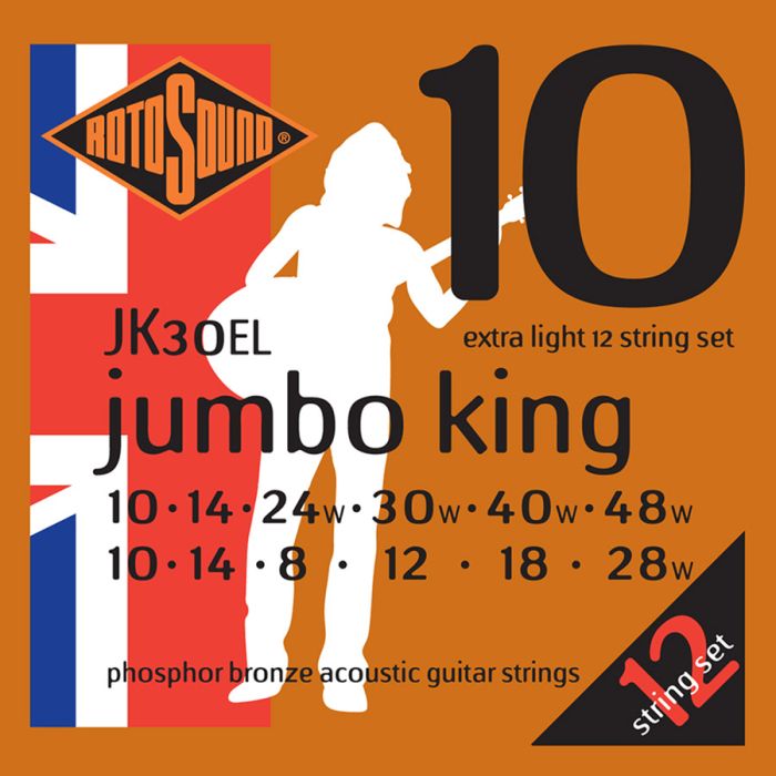 Rotosound Jumbo King snarenset akoestisch 12-snarig