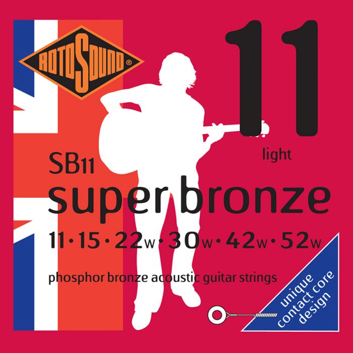 Rotosound PSD Super Bronze snarenset akoestisch