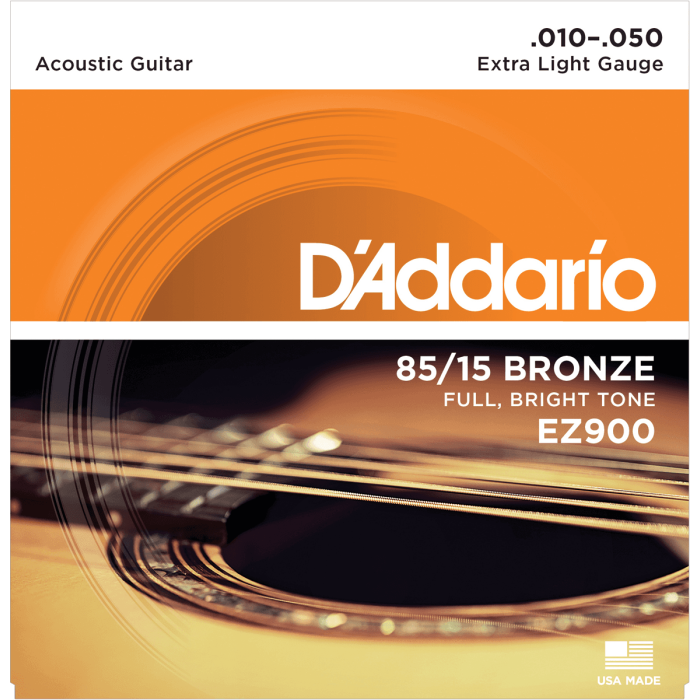 D'Addario 85/15 Bronce snarenset akoestisch