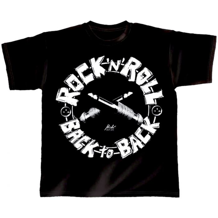 T-Shirt black Back to back XXL 