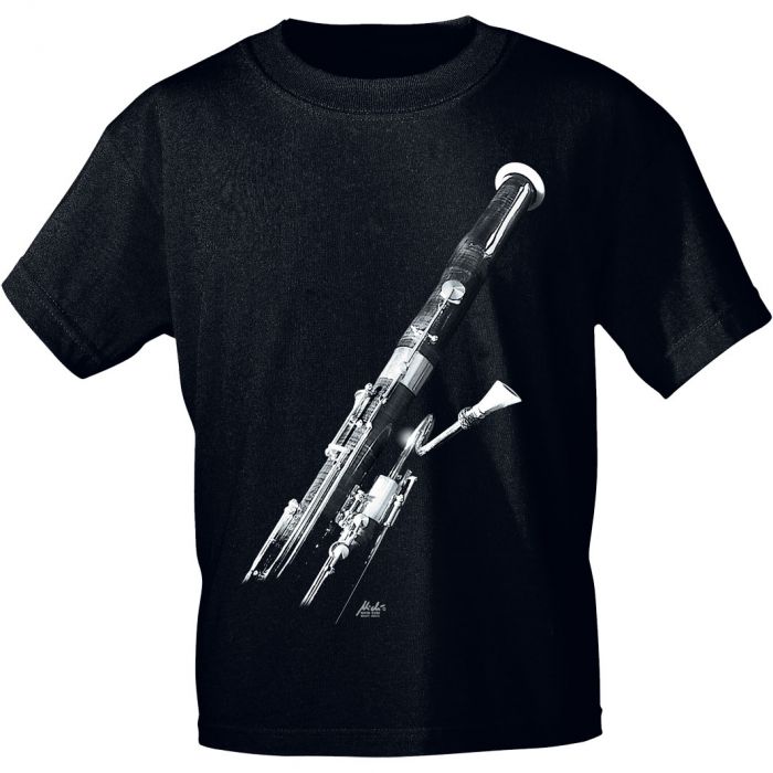 T-Shirt black Fagott M 
