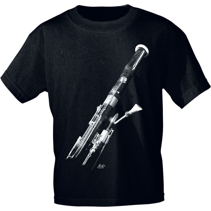 T-Shirt black Fagott XL 